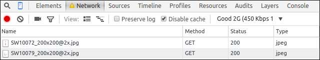 Network throttling