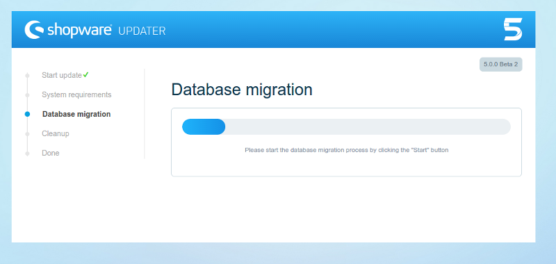 Database update